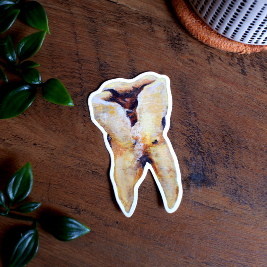 "Bittersweet" Tooth Sticker