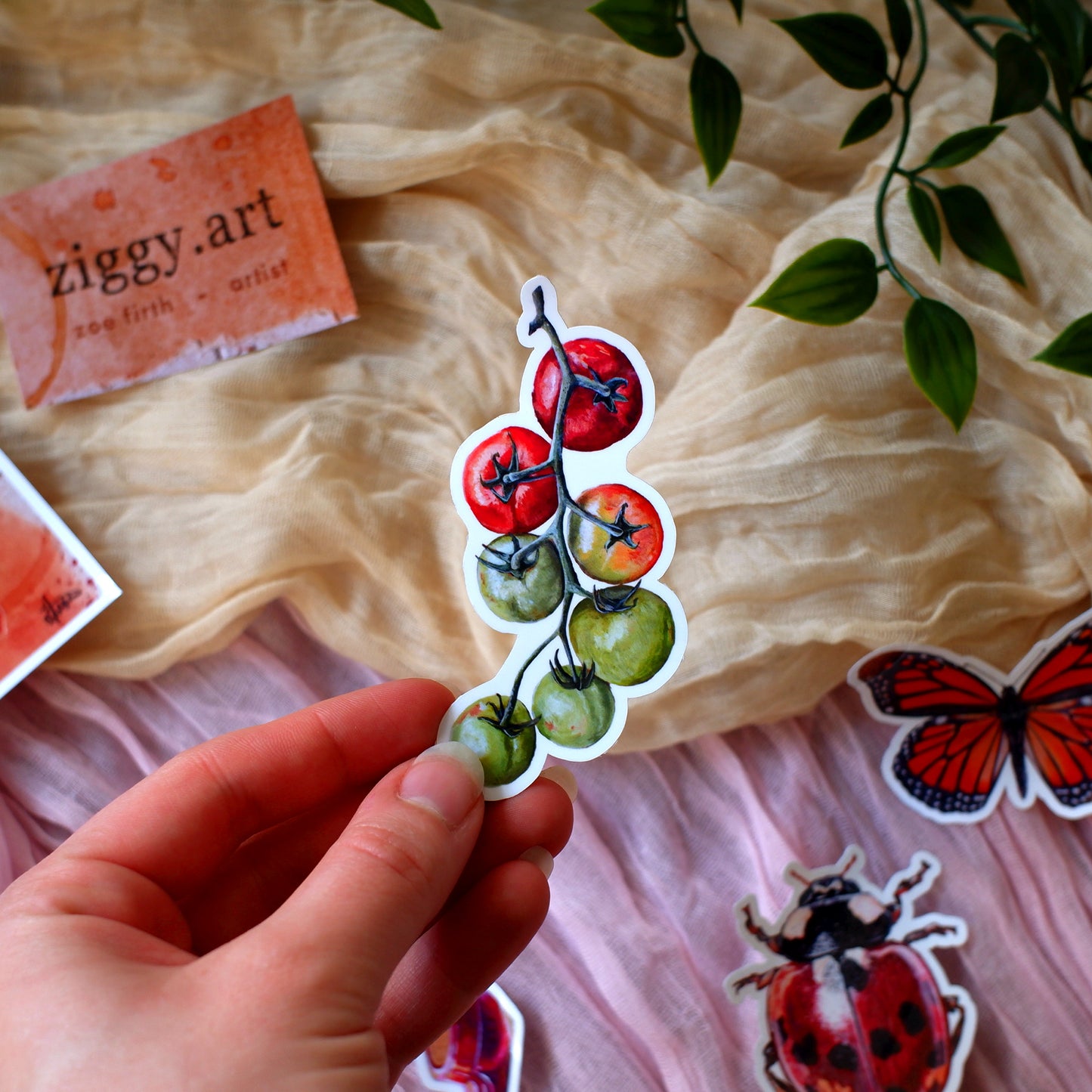 "I Need More Time" Tomatoes Sticker